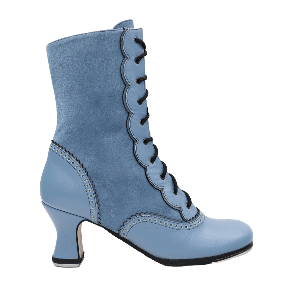 The Picini 2.5" Cornflower Blue Hard Sole Tap - Preorder and Final Sale