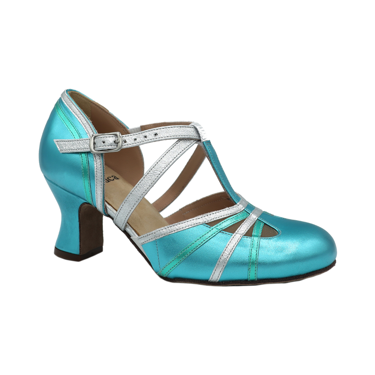 The Peachy 2.5" Turquoise Soft Sole - Preorder and Final Sale