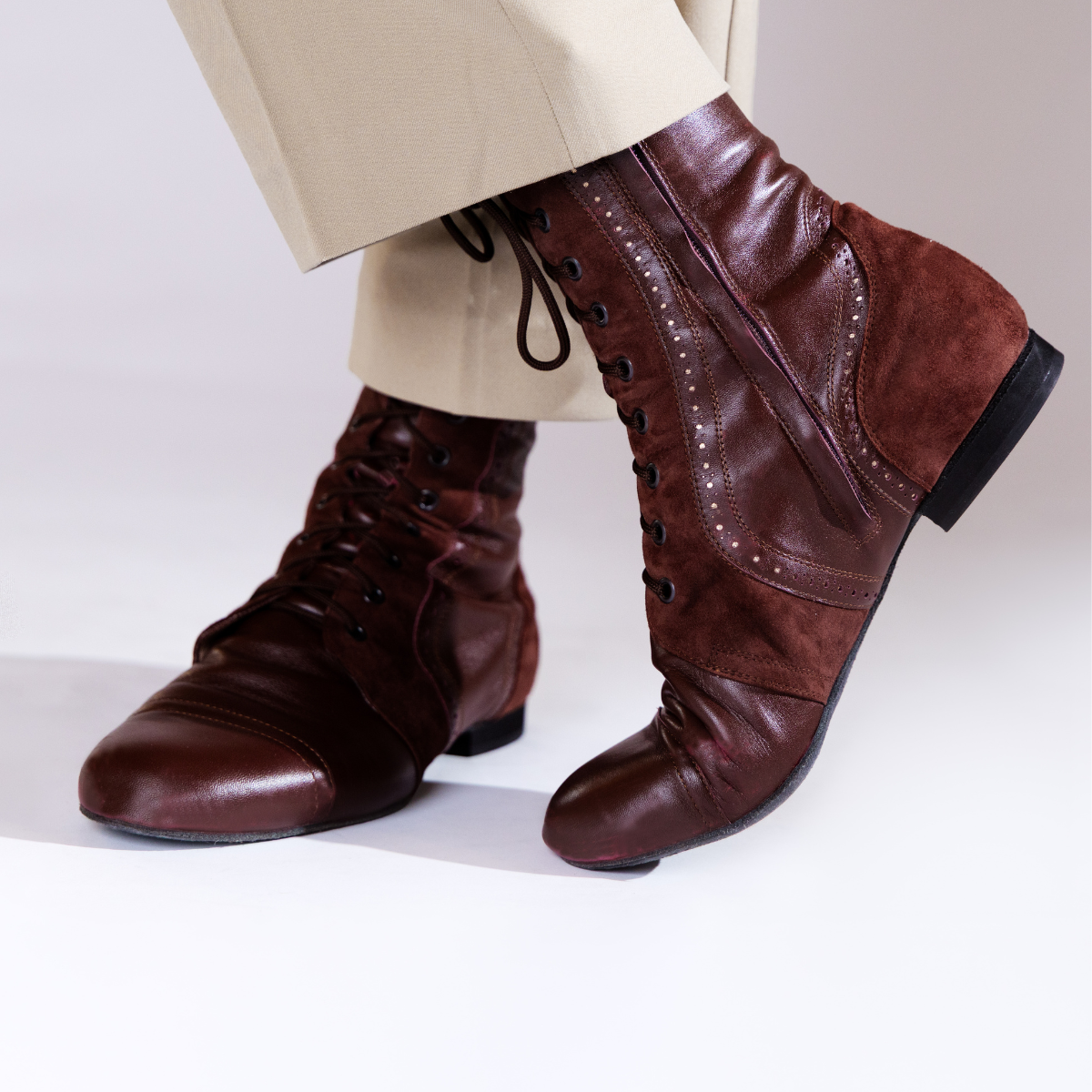 The Taze Brown Soft Sole Boots - Preorder and Final Sale