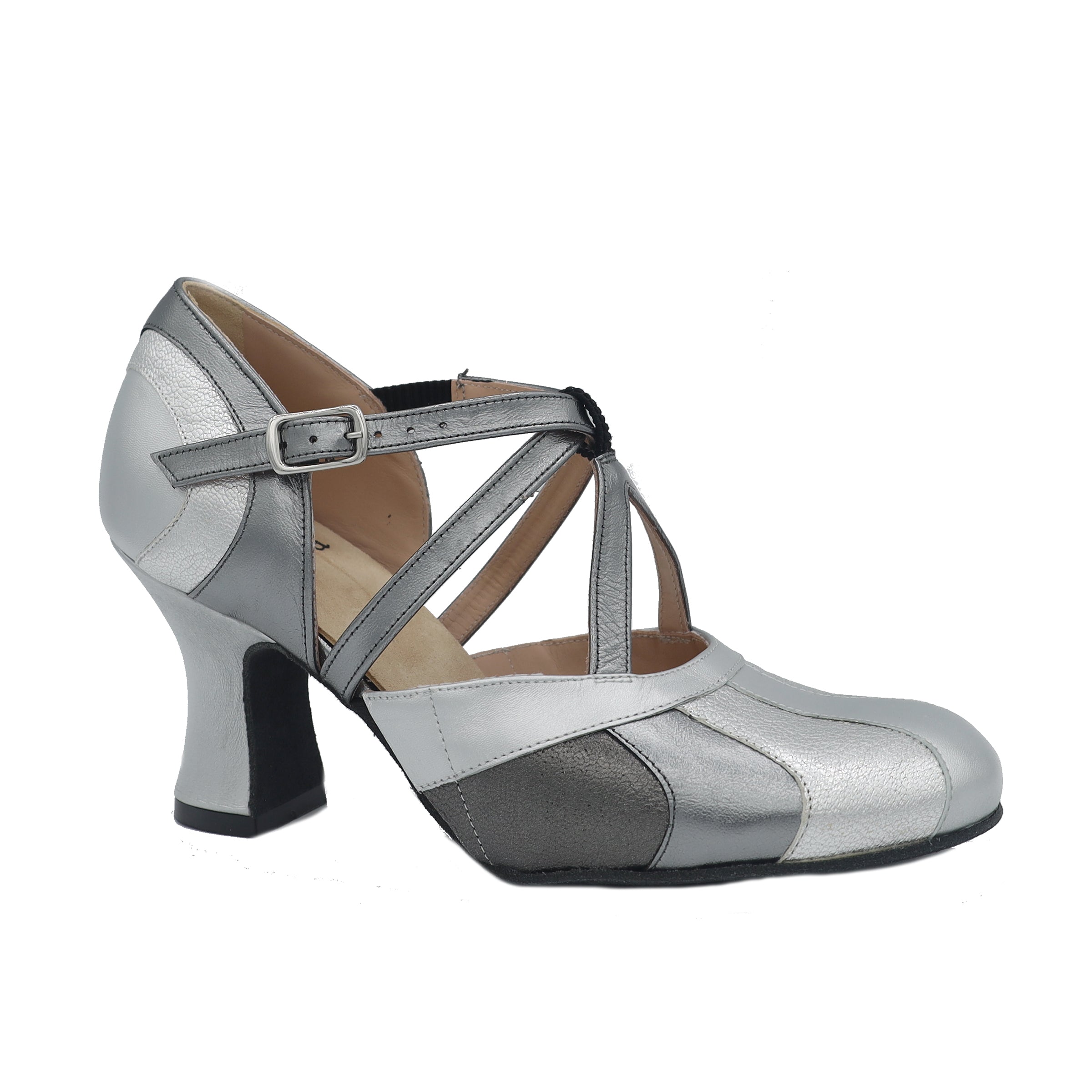 The Centre Stage 3" Silver Soft Sole - Preorder and Final Sale