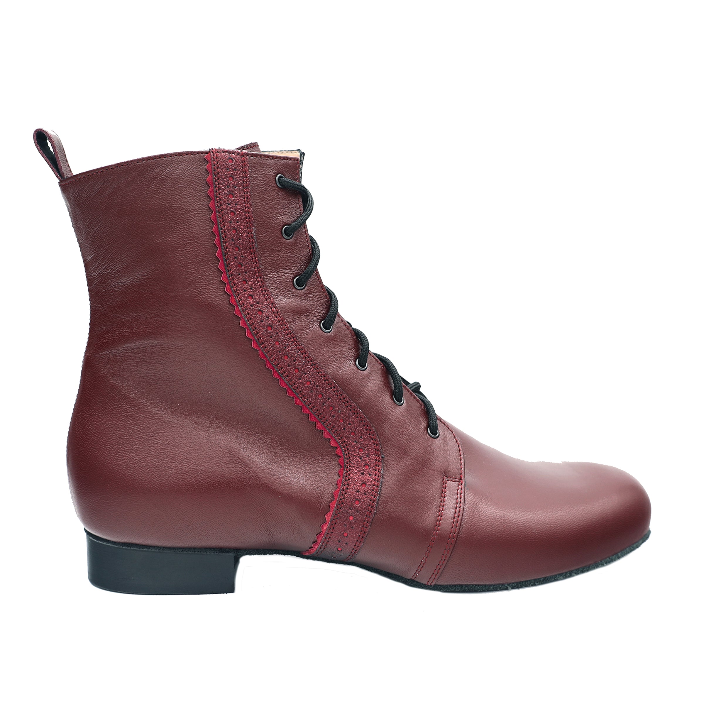 The Encore Burgundy Soft Sole Boots - Preorder and Final Sale