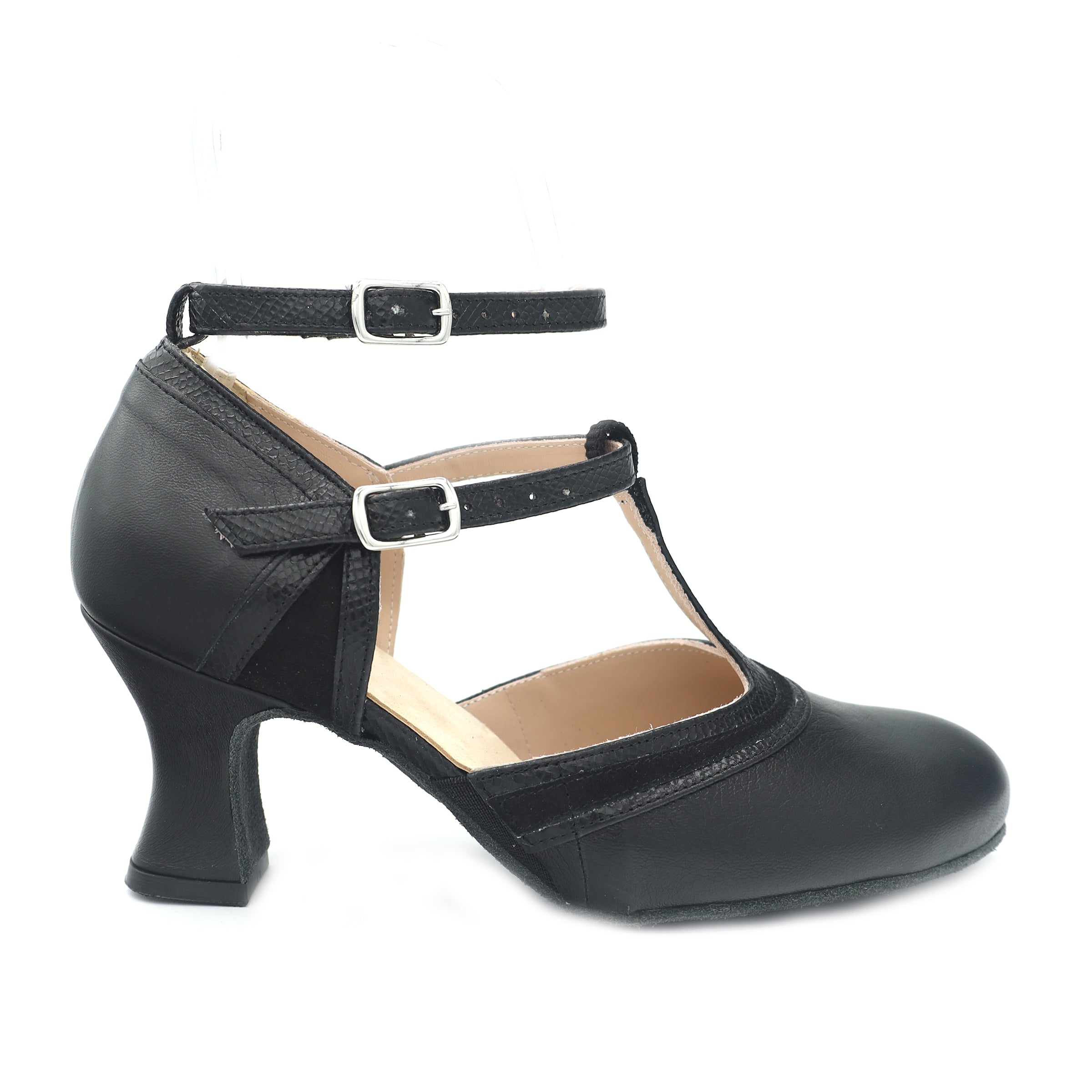 The Marquee 2.5" Black Soft Sole - Preorder and Final Sale