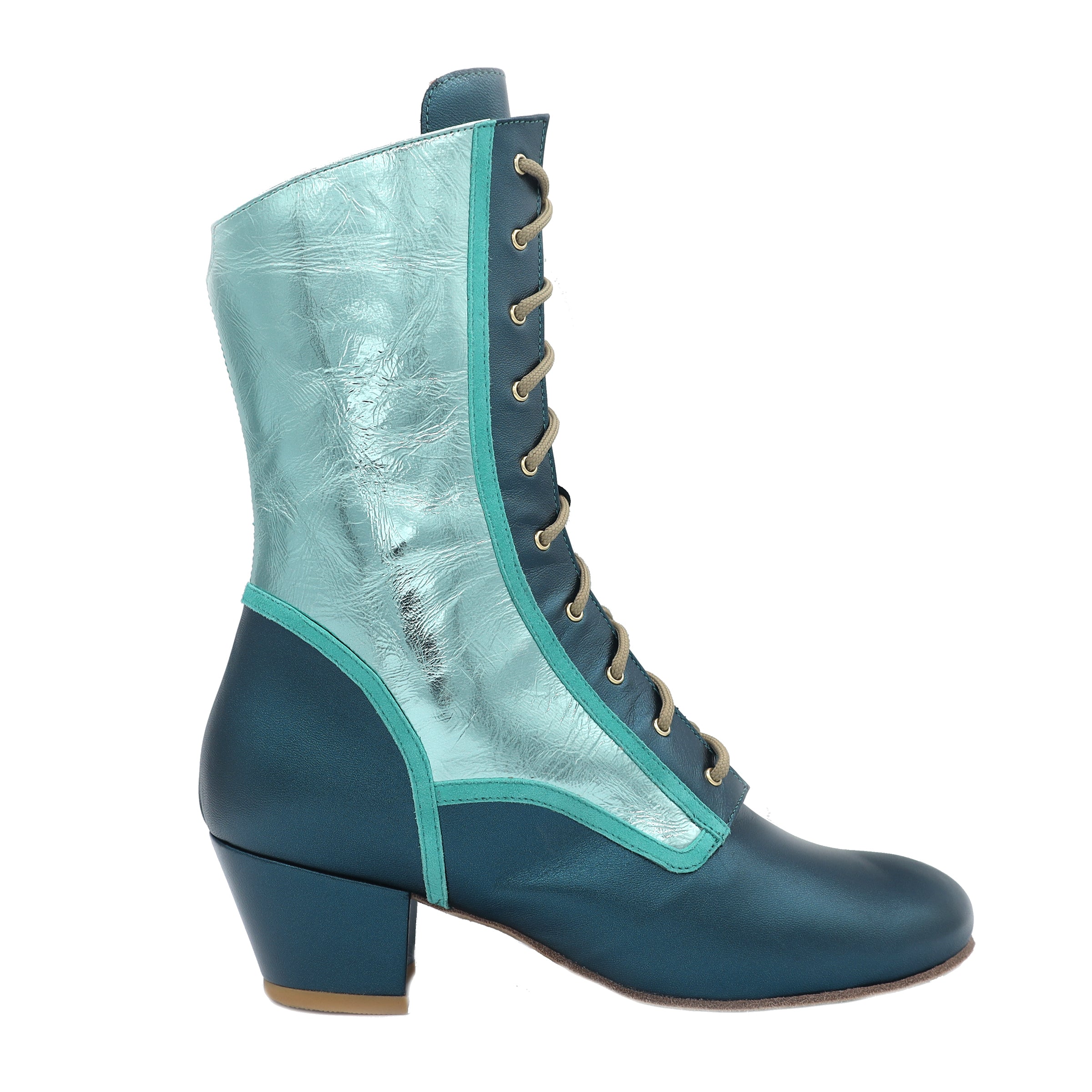 The Spotlight 2" Cuban Teal Soft Sole - Preorder and Final Sale