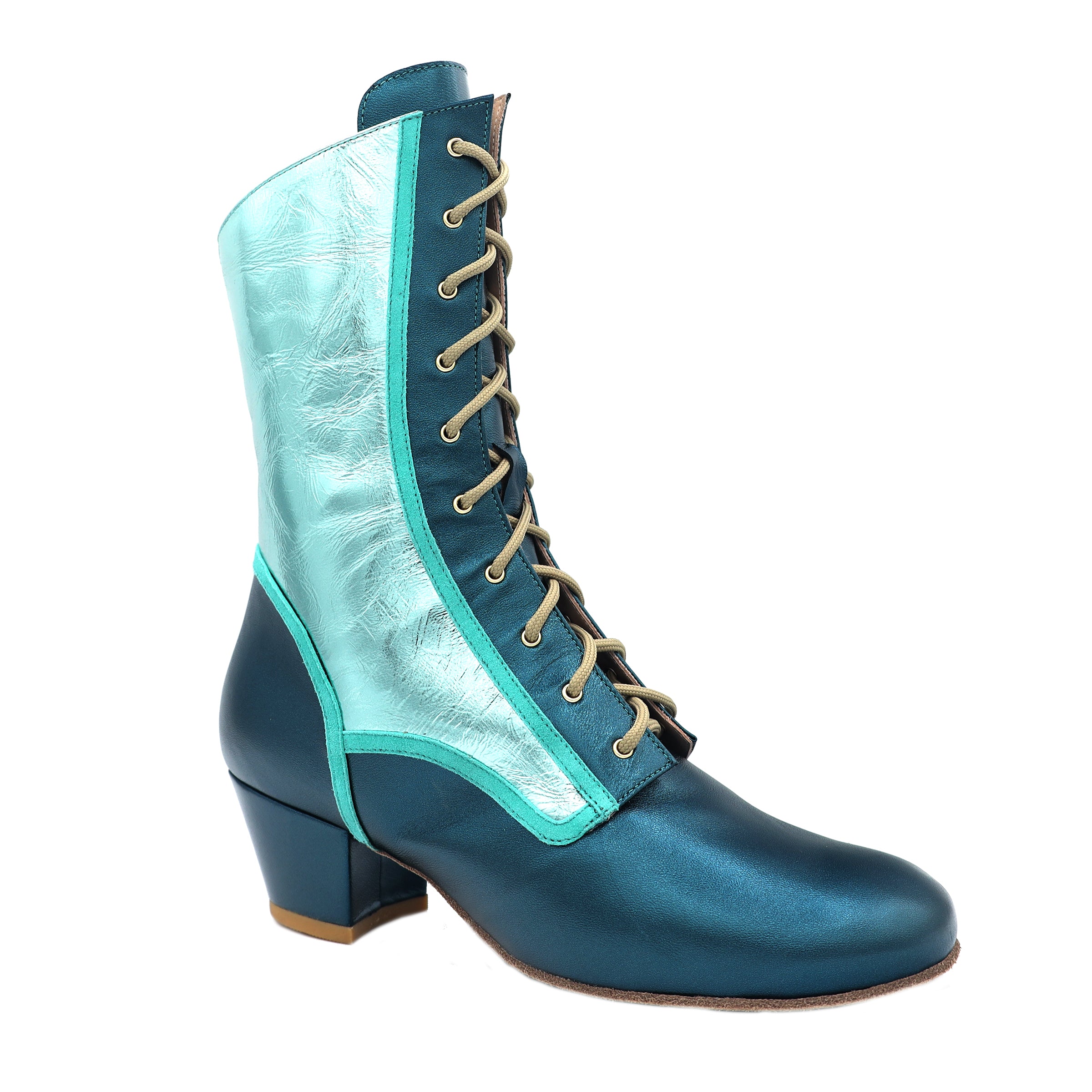 The Spotlight 2" Cuban Teal Soft Sole - Preorder and Final Sale